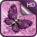 butterfly live wallpaper hd android application logo